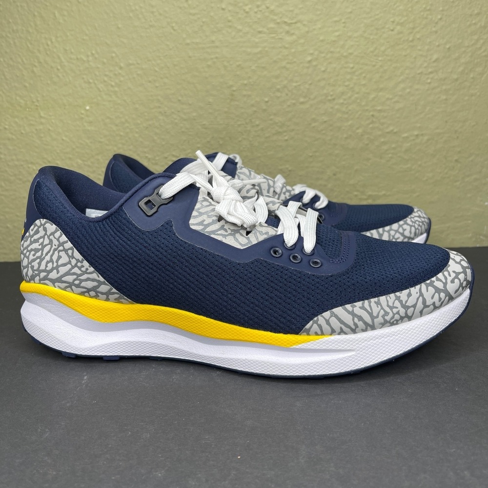 Jordan Zoom Tenacity 88 Size 9 Navy Michigan Wolverines Cement Shoes IF2972-447